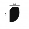Карниз P02