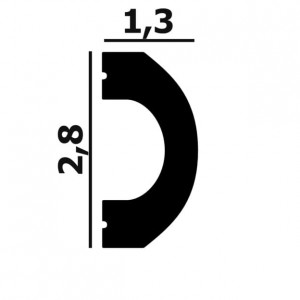 Молдинг P127