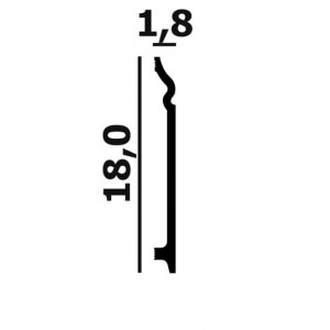 Плинтус P114