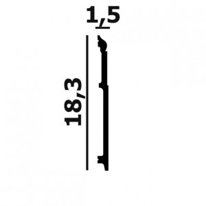 Плинтус P115