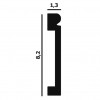 Плинтус P49